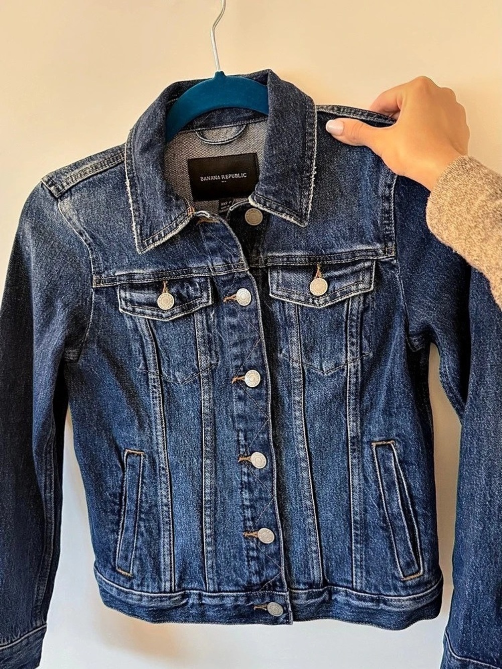 Banana Republic Denim Jean Jacket Size XXS